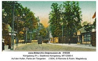 Königsberg (Pr.), Stadtkreis Königsberg Hufenallee
