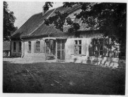 Juditten Stadtkr. Königsberg, Stadtkreis Königsberg Juditten Kr. Königsberg, Geburtshaus von J. Chr. Gottsched Юдиттен, Кёнигсбергский район, родной дом И. Хр. Готшеда