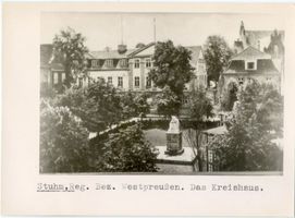 Stuhm, Stadt, Kreis Stuhm Stuhm, Kreishaus 