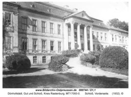 Dönhofstädt, Gut und Schloß, Kreis Rastenburg 