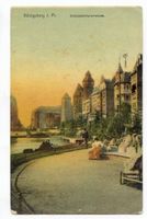 Königsberg (Pr.), Stadtkreis Königsberg Königsberg (Pr.), Schloßteichpromenade XIII Кёнигсберг (Пр.), променада у Замкового пруда, XIII