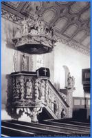 Haffstrom, Stadtkreis Königsberg Haffstrom, Kirche, Kanzel Хаффштром, церковь, кафедра