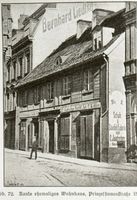 Königsberg (Pr.), Stadtkreis Königsberg Kantstraße (fr. Prinzessinstraße) 2 Königsberg, Prinzessinstraße (später Kantstraße), Wohnhaus Kants II 