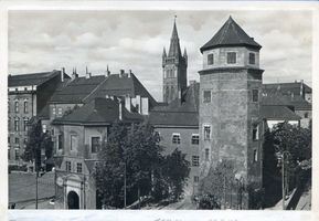 Königsberg (Pr.), Stadtkreis Königsberg Königsberg (Pr.), Schloß, Nordansicht mit Haberturm II Königsberg, Schloß