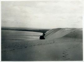  Kurische Nehrung, Hohe Düne bei Nidden mit Haff III Kurische Nehrung, Dünen