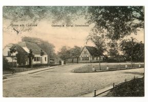 Cadinen, Kreis Elbing Cadinen, Gasthaus und Königl. Gutschmiede 