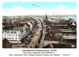 Tilsit, Stadt, Stadtkreis Tilsit Deutsche Straße