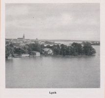 Lyck, Stadt, Kreis Lyck Lyck, Ortsansicht 
