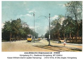 Königsberg (Pr.), Stadtkreis Königsberg Hansaring