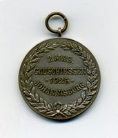 Johannisburg, Kreis Johannisburg Johannisburg, Schützenverein, Medaille, Vorderseite Johannisburg (Kreis), nicht verortete Bildmotive
