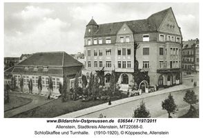 Allenstein, Stadtkreis Allenstein  Allenstein, Hotels, Gaststätten, Cafés