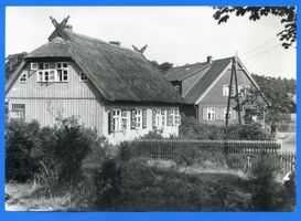 Nidden, Kreis Memel Nidden, Fischerhäuser Нидден, рыбацкие дома