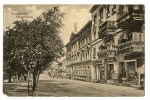 Gumbinnen, Stadt, Kreis Gumbinnen Friedrich-Wilhelm-Straße Gumbinnen, Friedrichstraße II 