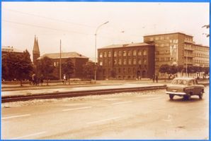 Königsberg (Pr.), Stadtkreis Königsberg Böhmstraße Königsberg (Pr.), Böhmstraße - Ecke Vorst. Langgasse, Schule Königsberg, Schulen
