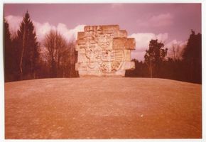 Allenstein, Stadtkreis Allenstein Allenstein, Jakobsberg Anlagen, Das neue  Abstimmungsdenkmal  Allenstein, Abstimmungsdenkmal