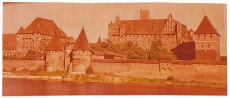 Marienburg, Westpr., Kreis Marienburg Marienburg i. Westpr., Die Marienburg von der Nogatseite XXXVI Мариенбург в Западной Пруссии, замок Мариенбург со стороны Ногата, XXXVI