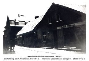 Bischofsburg, Stadt, Kreis Rößel Hindenburgstraße 6 und 6a