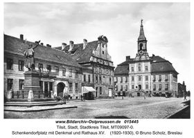 Tilsit, Stadt, Stadtkreis Tilsit Schenkendorfplatz