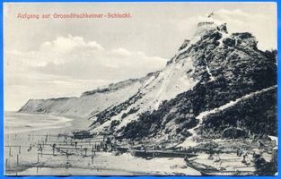 Groß Dirschkeim, Kreis Samland Groß Dirschkeim, Aufgang zur Schlucht 