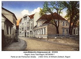 Ragnit, Kreis Tilsit-Ragnit Polnische Straße  