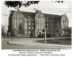 Allenstein, Stadtkreis Allenstein Treudankstraße