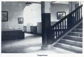 Königsberg (Pr.), Stadtkreis Königsberg Königsberg (Pr.), Hindenburg-Oberrealschule, Treppenhaus Кёнигсберг (Пр.), высшее реальное училище имени Гинденбурга, лестница