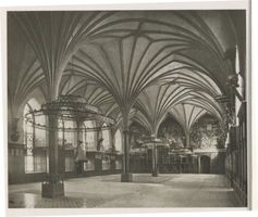 Marienburg, Westpr., Kreis Marienburg Marienburg i. Westpr., Mittelschloß, Meisters großer Remter Мариенбург в Западной Пруссии, Средний замок, большая трапезная магистра