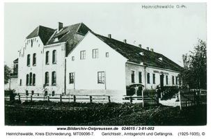 Heinrichswalde Kr. Elchniederung, Kreis Elchniederung Gerichtsstraße