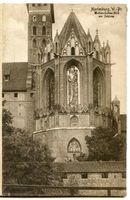 Marienburg, Westpr., Kreis Marienburg Marienburg, Westpr., Mutter-Gottes-Bild am Schloß Marienburg, Schloß
