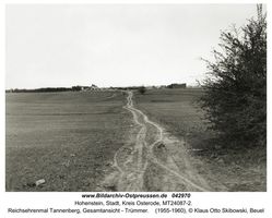 Hohenstein Kr. Osterode, Stadt, Kreis Osterode  Ostpreußen, Zweiter Weltkrieg und das Ende