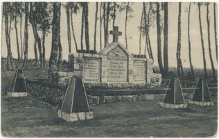 Soldau, Kreis Neidenburg Soldau, Gefallenen-Denkmal 