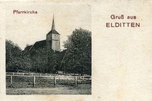 Elditten, Kreis Heilsberg Elditten, Pfarrkirche 