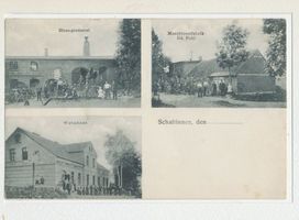 Quellental (Ostpr.), Kreis Goldap Schaltinnen, Eisengießerei, Maschinenfabrik Ed. Pohl, Wohnhaus 