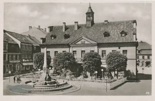 Osterode (Ostpr.), Kreis Osterode Osterode (Ostpr.), Alter Markt, Altes Rathaus IX Osterode, Stadtmotive