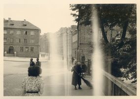 Allenstein, Stadtkreis Allenstein Richtstraße Allenstein, Richtstraße von der Johannis-Brücke gesehen Allenstein, Brücken