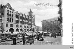 Königsberg (Pr.), Stadtkreis Königsberg Fritz-Tschierse-Platz (fr. Gesekusplatz)