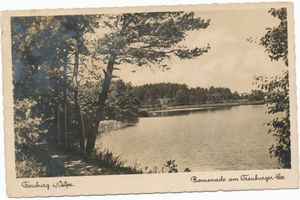 Treuburg, Kreis Treuburg Treuburg, Promenade am Treuburger See 