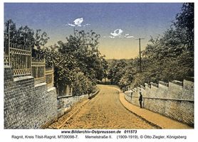 Ragnit, Kreis Tilsit-Ragnit Memelstraße  