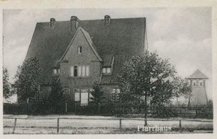 Kurwien, Ort, Kreis Johannisburg Kurwien, Pfarrhaus 