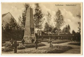 Eydtkau, Kreis Ebenrode Eydtkuhnen, Heldenfriedhof Эйдткунен, кладбище героев