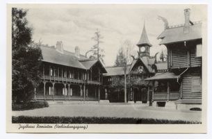 Jagdhaus Rominten, Kreis Goldap Jagdhaus Rominten, Verbindungsgang 