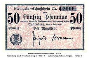 Rastenburg, Stadt, Kreis Rastenburg Adolf-Hitler-Platz