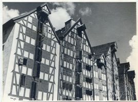 Königsberg (Pr.), Stadtkreis Königsberg Königsberg (Pr.), Speicherviertel, Fachwerkgiebel Кёнигсберг (Пр.), складской квартал, фахверковый фронтон