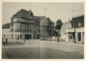 Allenstein, Stadtkreis Allenstein Richtstraße Allenstein, An der Johannis-Brücke von der Richtstraße gesehen Allenstein, Brücken