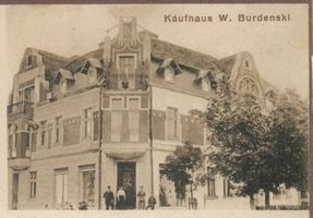 Peitschendorf, Kreis Sensburg Peitschendorf, Kaufhaus W. Burdenski 