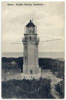 Nidden, Kreis Memel Nidden, Leuchtturm, X 