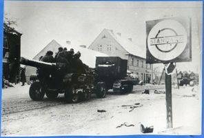 Königsberg (Pr.), Stadtkreis Königsberg Königsberg (Pr.), Panzer in den Straßen der Stadt II Königsberg, Zweiter Weltkrieg und das Ende