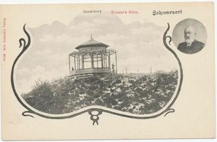 Schwarzort, Kreis Memel Schwarzort, Der Blocksberg -Werner's Blick Шварцорт, Блоксберг — вид Вернера