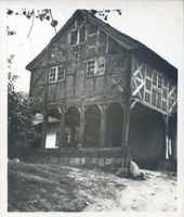 Lenzen, Kreis Elbing Lenzen, Vorlaubenhaus 