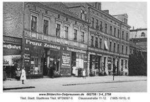 Tilsit, Stadt, Stadtkreis Tilsit Clausiusstraße 11-12